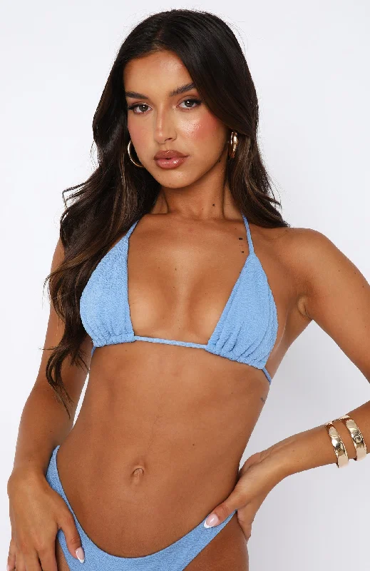 Summer Lovin Bikini Top Cornflower