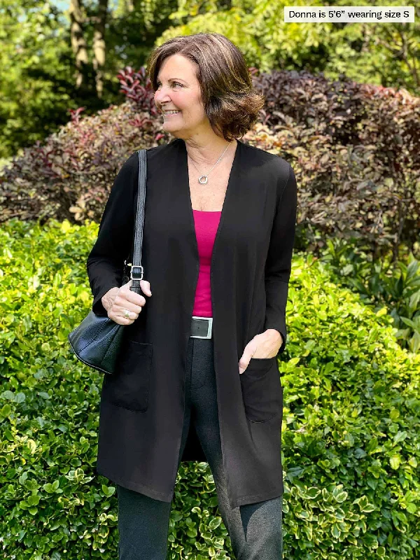 Vula belted cardigan with pockets